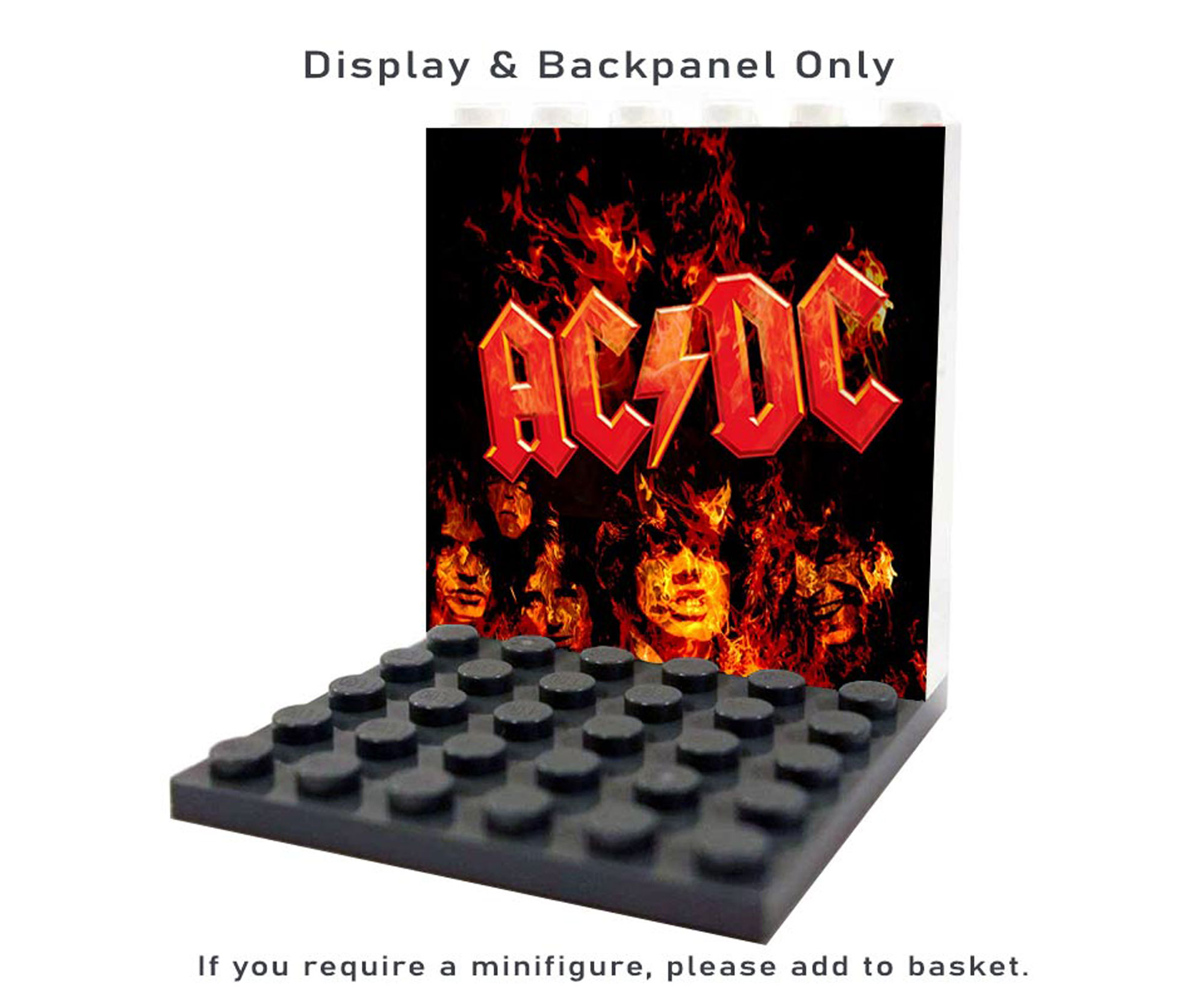 Angus Young AC/DC Heavy Metal Rock Custom Figure Unique Birthday Gift ...