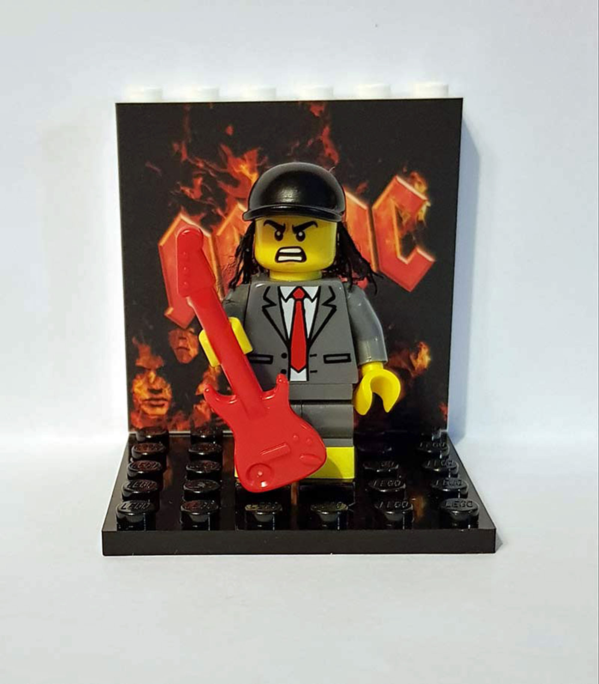 Angus Young AC/DC Heavy Metal Rock Custom Figure Unique Birthday Gift ...