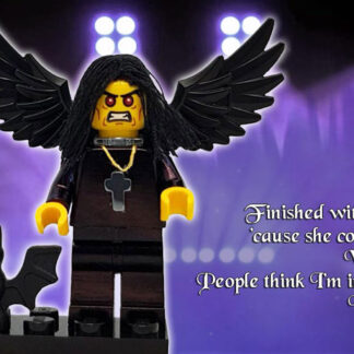 ozzy black sabbath Lego figure