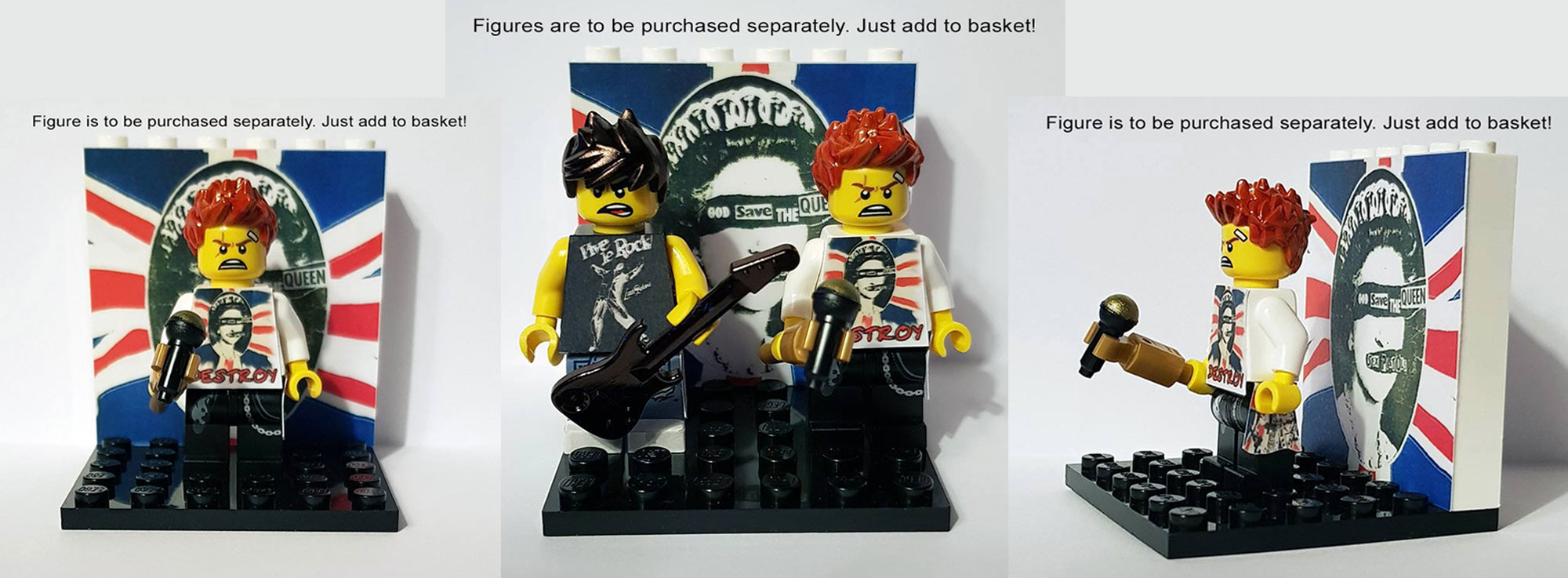 Sex Pistols Johnny Rotten Sid Vicious Punk God Save The Queen